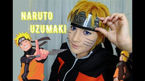 Naruto Uzumaki Cosplay Makeup Tutorial Youtube