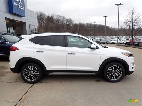 2020 Cream White Pearl Hyundai Tucson Ultimate AWD 137367255 Photo 5