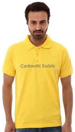 Mens Solid Collar T Shirts At Rs 340 Piece Men Collared T Shirt In