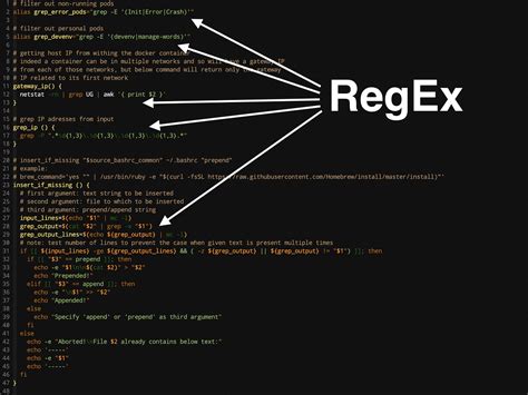 Regex Regular Expressions — Cheat Sheet