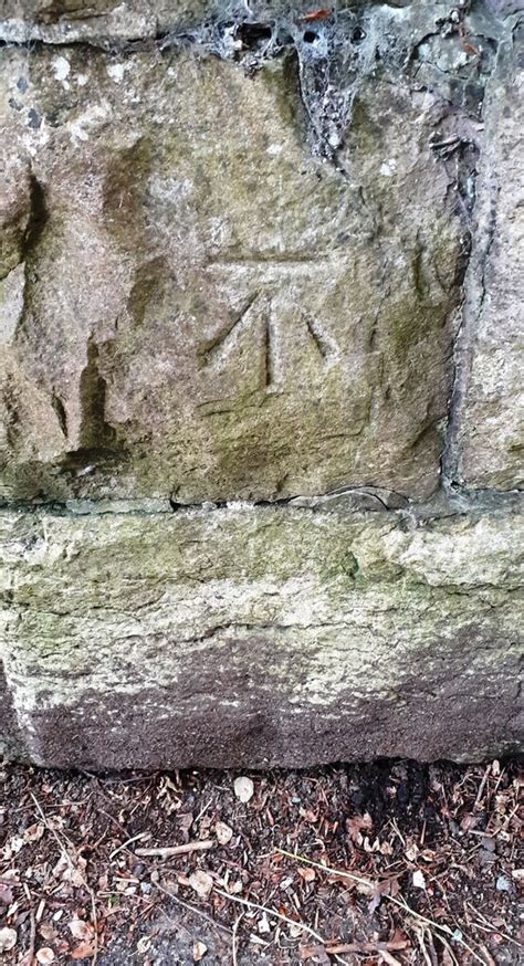 Benchmark On Abutment Of Railway Bridge Roger Templeman Cc By Sa