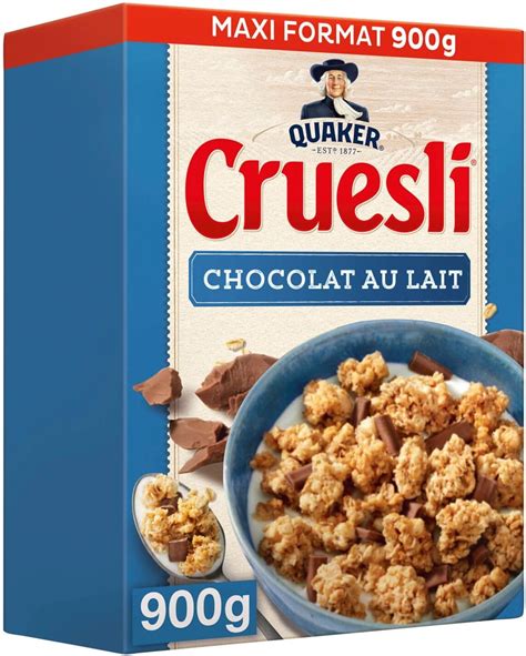 Quaker Cruesli Chocolat Au Lait G Amazon Fr Epicerie