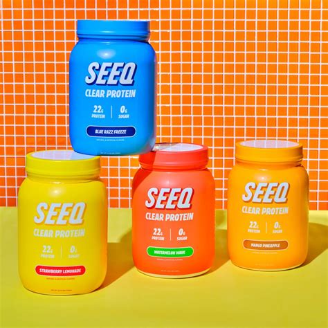 Shop Premium Clear Protein Powder Seeq Supply