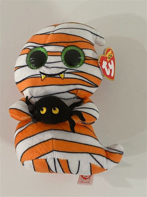 New Ty Beanie Boos Mumford Halloween Mummy New With Tags 6 Free Ship Ebay