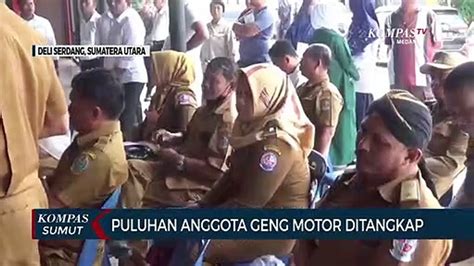 Polisi Gagalkan Rencana Tawuran Geng Motor Video Dailymotion