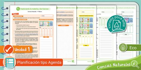Planificación Unidad 1 Ciencias Naturales 4º Básico