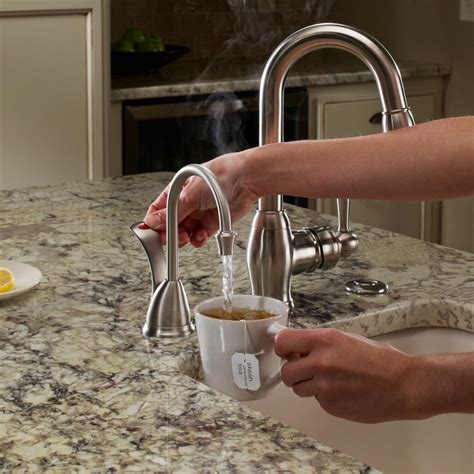 InSinkErator H WaveC SS Involve Wave Instant Hot Water Dispenser System With Stainless Steel