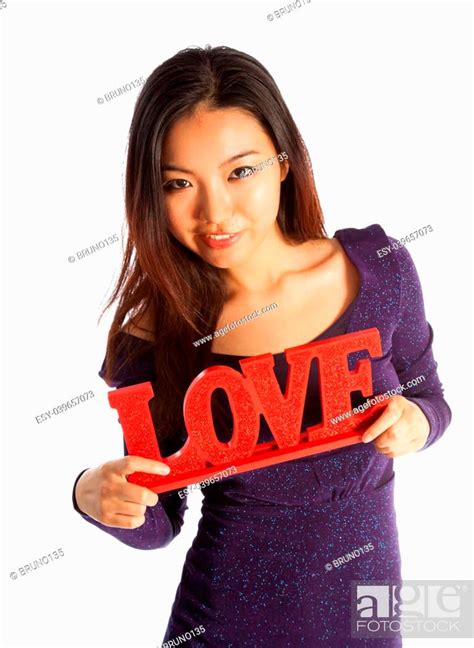 Romantic People In Love Shot In Studio Isolated On A White Background