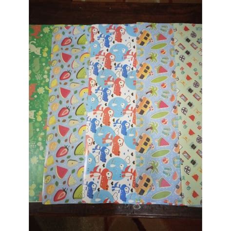 Jual Kertas Kado Sidu Motif Anak Per Lembar Shopee Indonesia