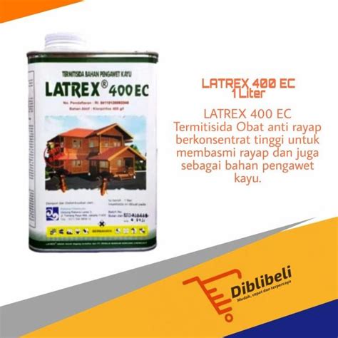 Jual Obat Anti Rayap Latrex 400 Ec Anti Rayap Pengawet Kayu