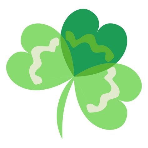 Dise O Png Y Svg De Tr Bol De Tres Hojas Plano St Patricks Para Camisetas