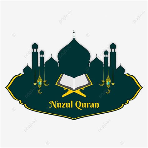 Gambar Desain Masjid Malam Nuzulul Quran Nuzulul Quran Png Malam