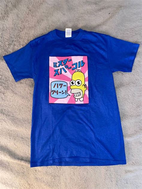 The Simpsons Vintage Simpsons Mr Sparkle Homer T Shirt Mens Small