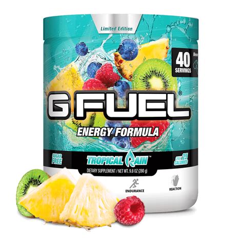 G Fuel Pink Grapefruit Tub Healthy Energy Gamer Fuel Tropical