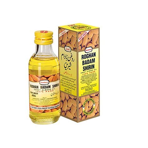 Roghan Badam Shirin Sweet Almond Oil 50 Ml Multimedicos