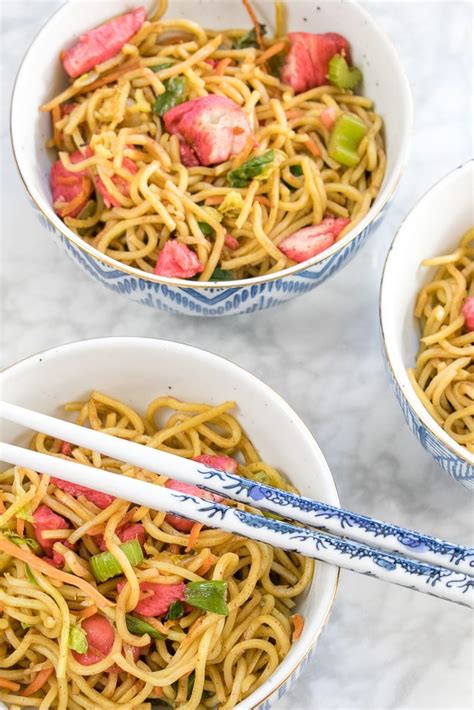 Char Siu Chinese Chicken Chow Mein Recipe Tinselbox