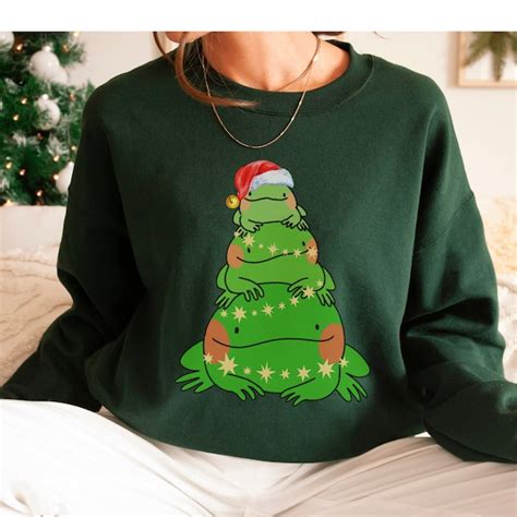 Christmas Frog Etsy