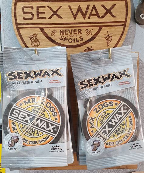 Sex Wax Coconut Car Air Freshener