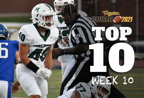 The Week 10 Gametimect Top 10 Football Poll Maloney Joins Top 5