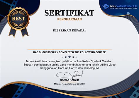 Kelas Content Creator Belajar Bikin Konten Video Dengan Mudah