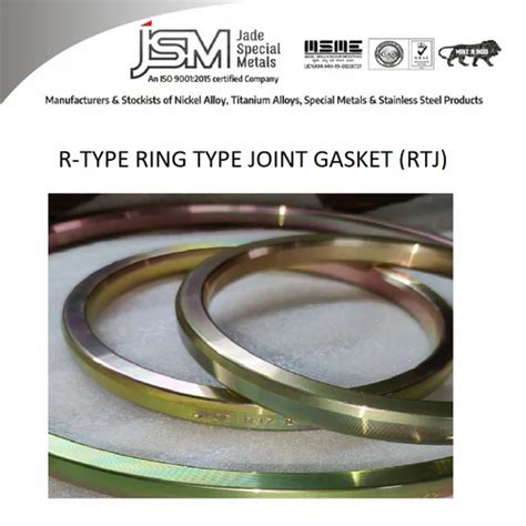 Soft Iron R Ring Joint Type Gasket Rtj At Rs Piece