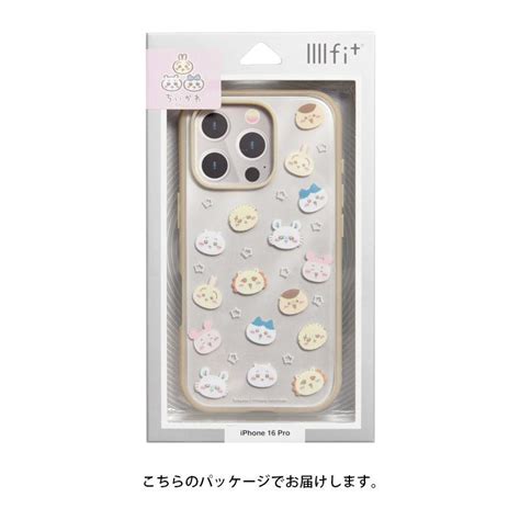 iPhone16Pro ケース クリア ちいかわ IIIIfit Clear 透明 iPhone16 pro アイフォン16 プロ カバー ...