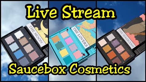 Live Stream New Saucebox The Arcana Collection Swatches Looks