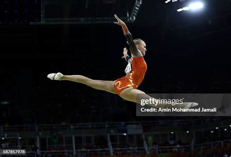 Rio Olympics Gymnastics Lieke Wevers Amin Photos And Premium High Res