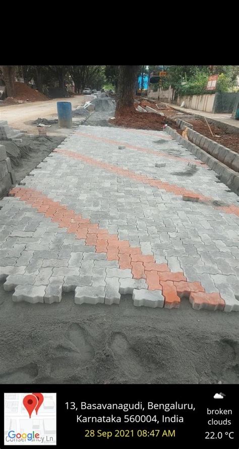 Mm Zigzag Paver Block At Rs Sq Ft Zigzag Paver Block In