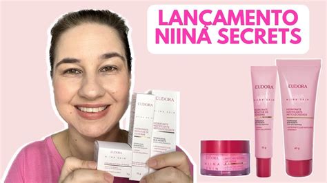 Primeiras Impressões LANÇAMENTO NIINA SECRETS HIDRATANTES NIINA