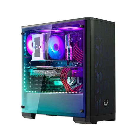 BitFenix Nova Mesh TG 4RGB Desktop PC Netz Kunststoff Stahl