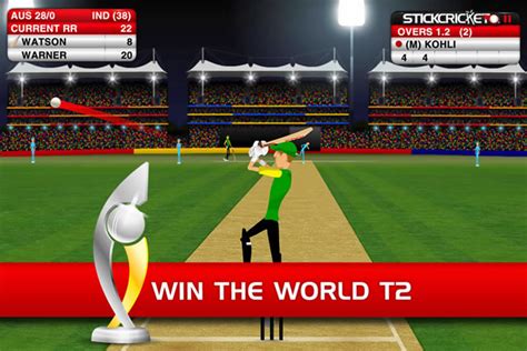 Stick Cricket for iOS and Android