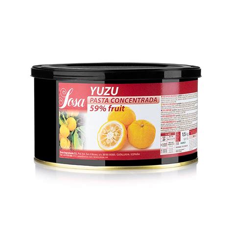 Sosa Paste Yuzu 1 5 Kg Pe Dose