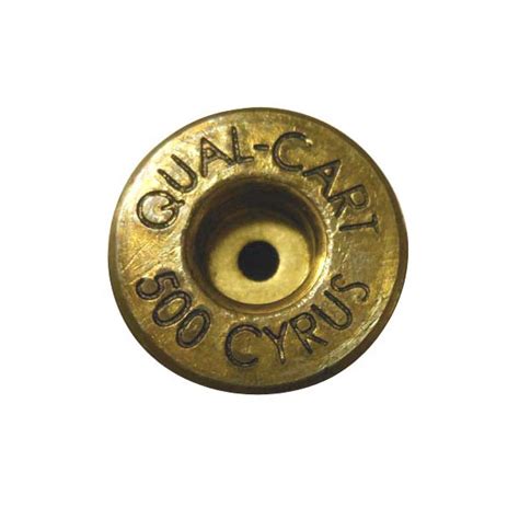 Quality Cartridge Brass 500 Cyrus Unprimed Bag Of 20 Graf Sons