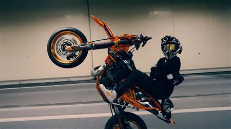 Supermoto Night Ride Gangsta S Paradise Weout K Youtube