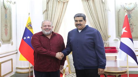 Autoridades De Venezuela Y Cuba Analizan Avances Del Convenio Integral