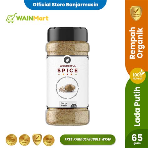 Jual Lada Putih Wonderful Spice Bumbu Masak Rempah Premium All Varian