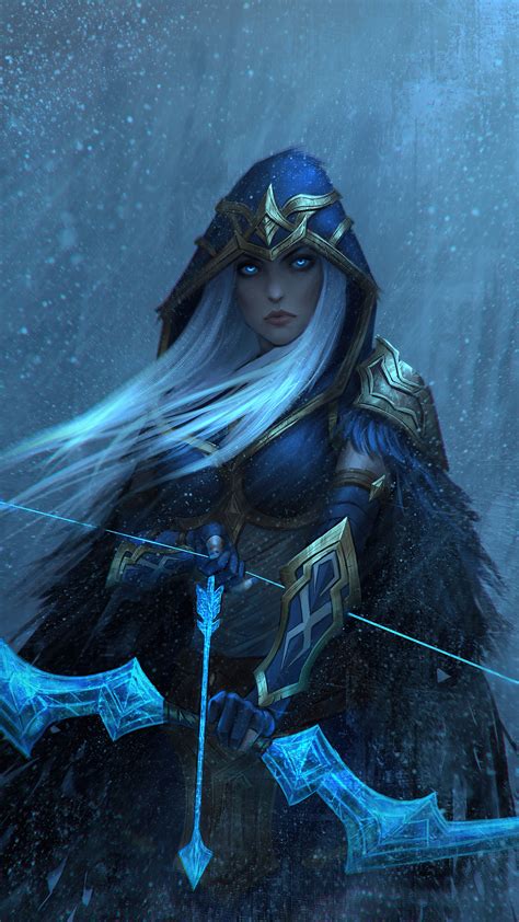 League Of Legends Ashe Wallpaper On Wallpapersafari