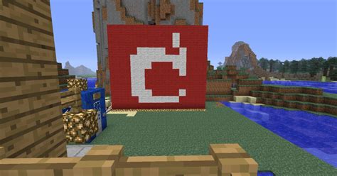 Mojang Logo In Minecraft