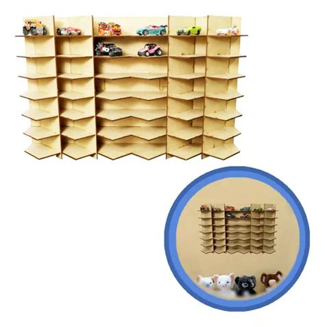 Organizador Para Hot Wheels Autos Sueltos Fondo Armable Mercadolibre