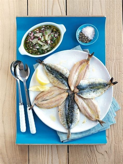 Grilled Sardines With Lemon Salsa Recipe Delicious Magazine