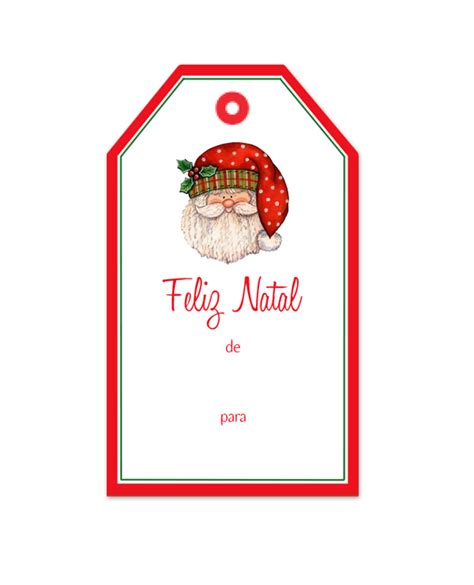 TAG NATAL PAPAI NOEL Paper4You