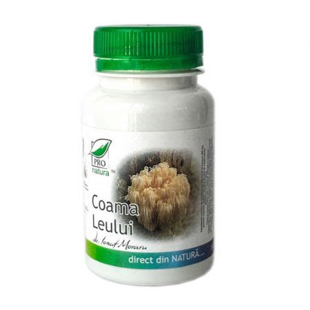 Coama Leului 60 Capsule Pro Natura Farmacia Tei Online