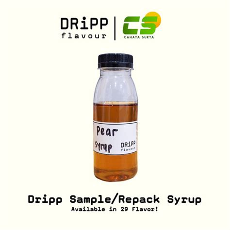 Jual Dripp Sample Repack Syrup Ml Original Honey