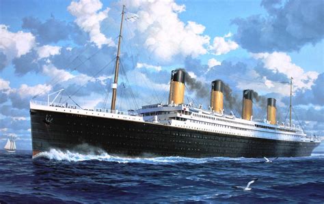 Titanic Painting By Ken Marschall