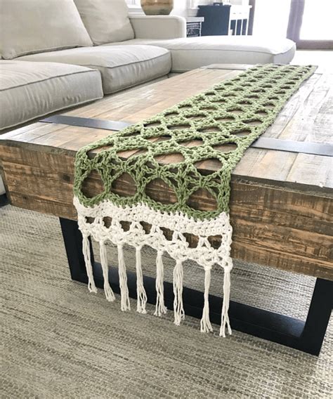 41 Crochet Table Runner Patterns - Crochet News