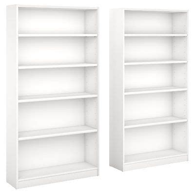 Morrell Standard Bookcase Color: Pure White | Bush furniture, Bookcase ...