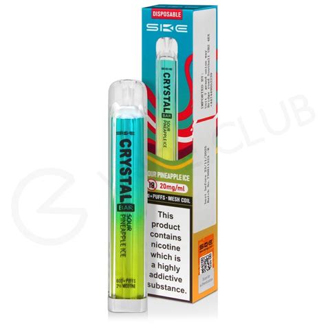 Sour Pineapple Ice Crystal Bar Disposable Vape For