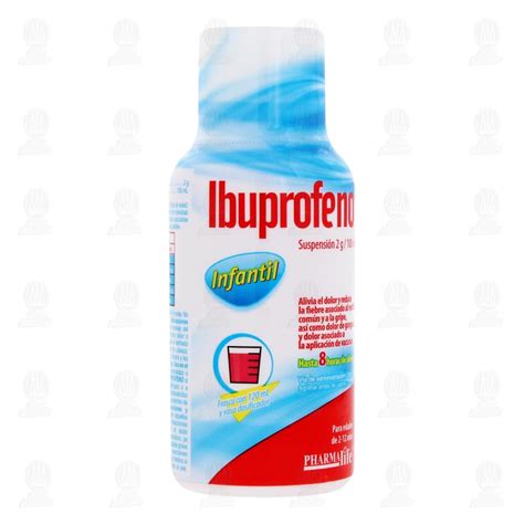 Ibuprofeno Infantil 2gr100ml Suspensión 120 Pharmalife