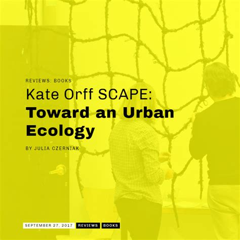 Journal of Architectural Education Reviews Toward an Urban Ecology - SCAPE